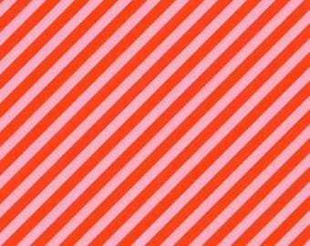 Lollipop Vintage Stripe by Faye for Dear Stella Holly Jolly Line
