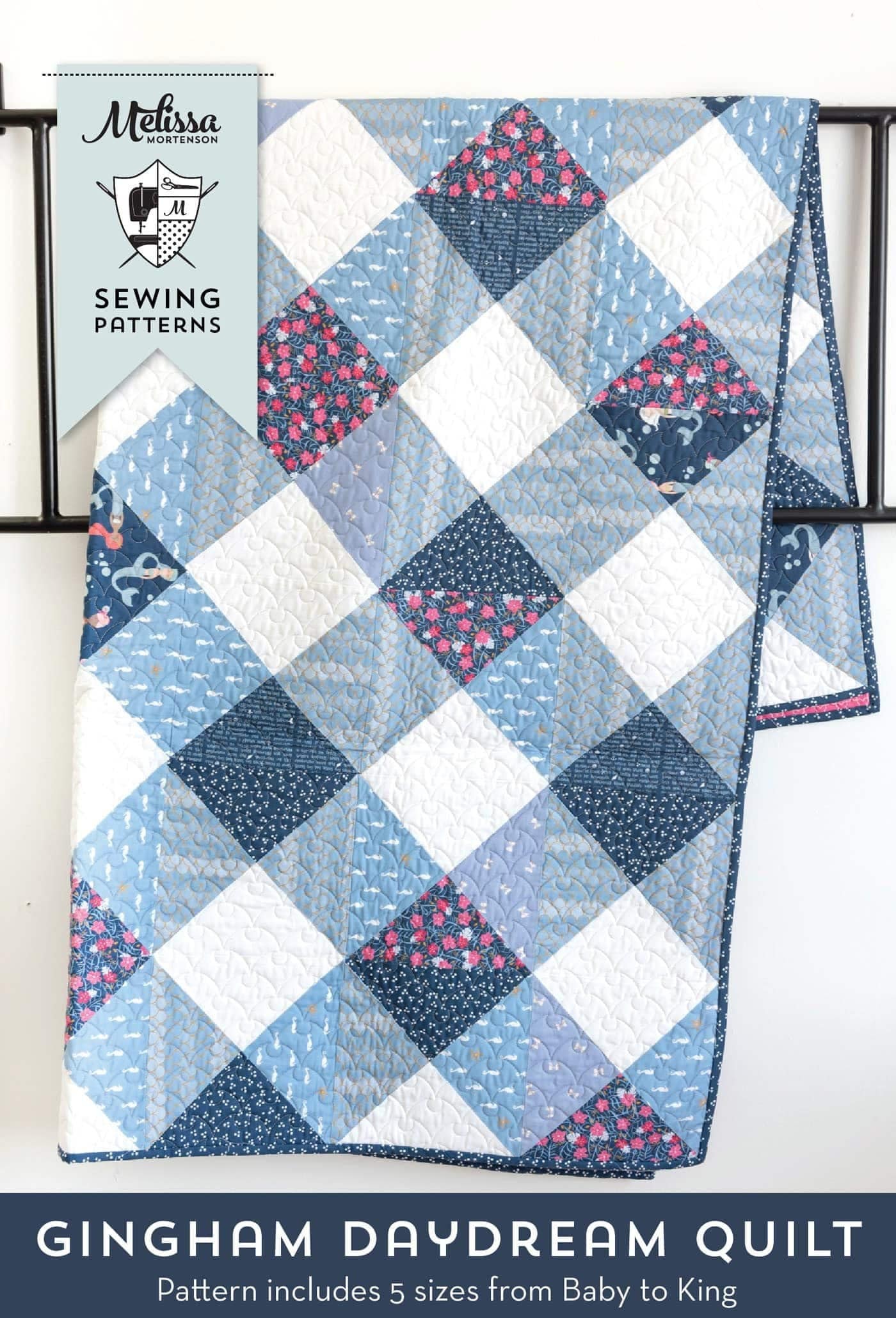 Gingham Daydream Quilt Pattern by Melissa Mortenson for the Polka Dot ...