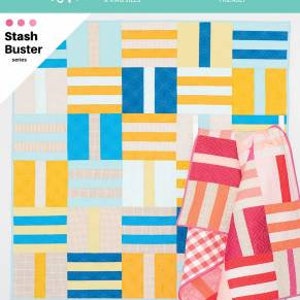 Wzór na kołdrę Fat Quarter Dash firmy Quilty Love (kopia fizyczna)