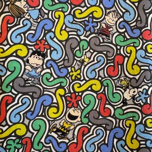 Peanuts X Liberty Fabrics Volume 2 Comic Strip Squiggly Story Multi Made in Japan