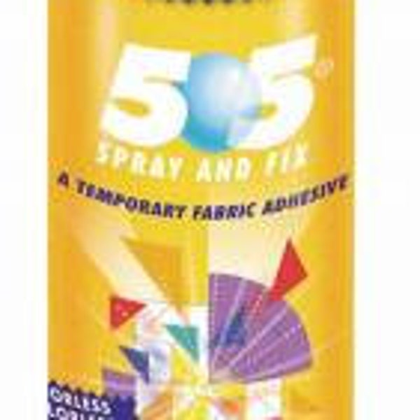 505 Temporary Fabric Adhesive Spray