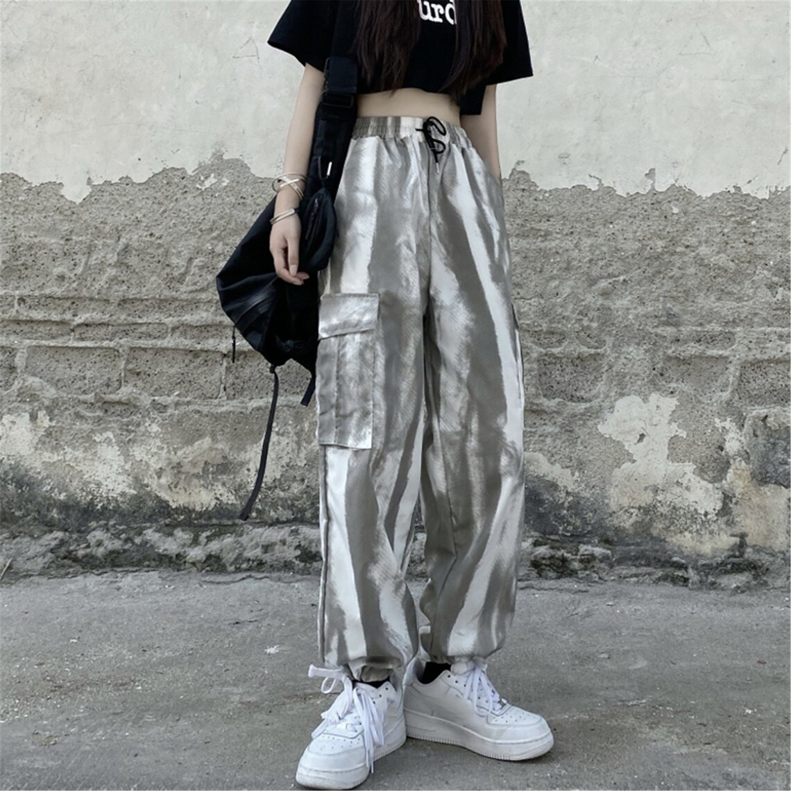 tie dye cargo pants