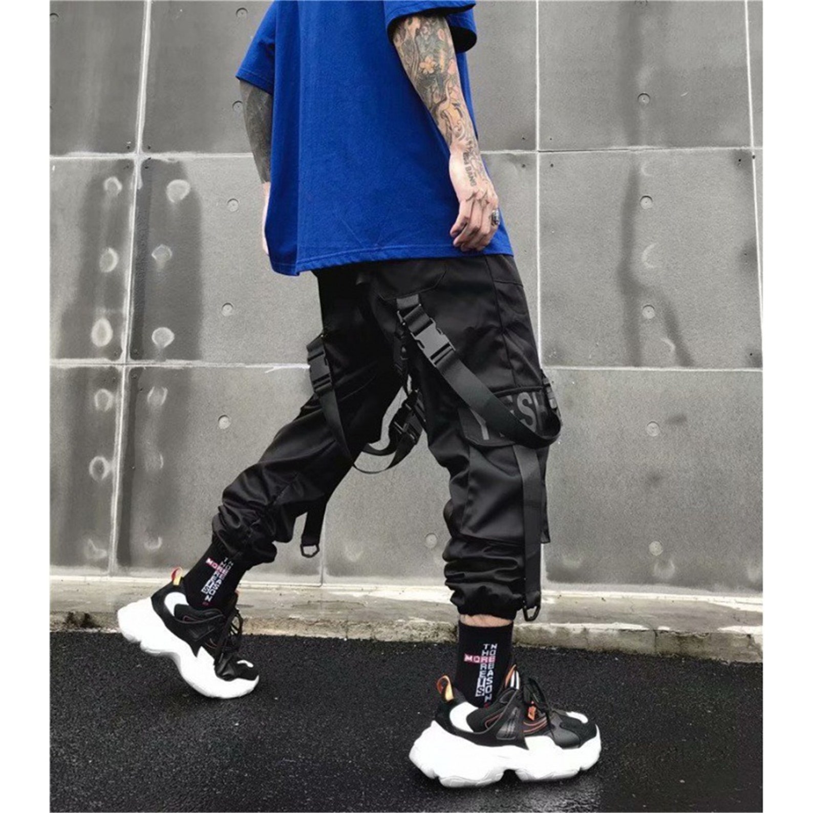 Japanese Cargo Pants Techwear Pants Streetwear Pants | Etsy