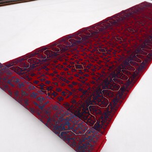 20 ft Extra long runner rug, Handmade Afghan rug, Bukhara runner rug, Long Hallway runner, Stairs runner, Oriental Rug, Turkmen Runner Rug