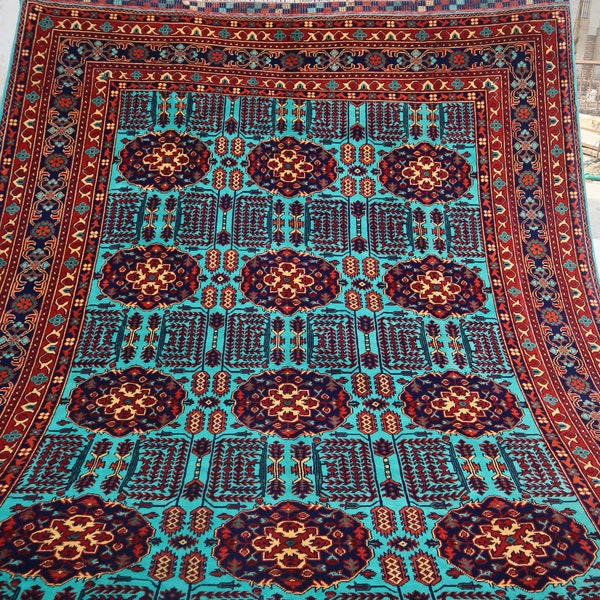 Turquoise Rug - Etsy