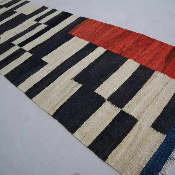 Kilim White Runner Etsy