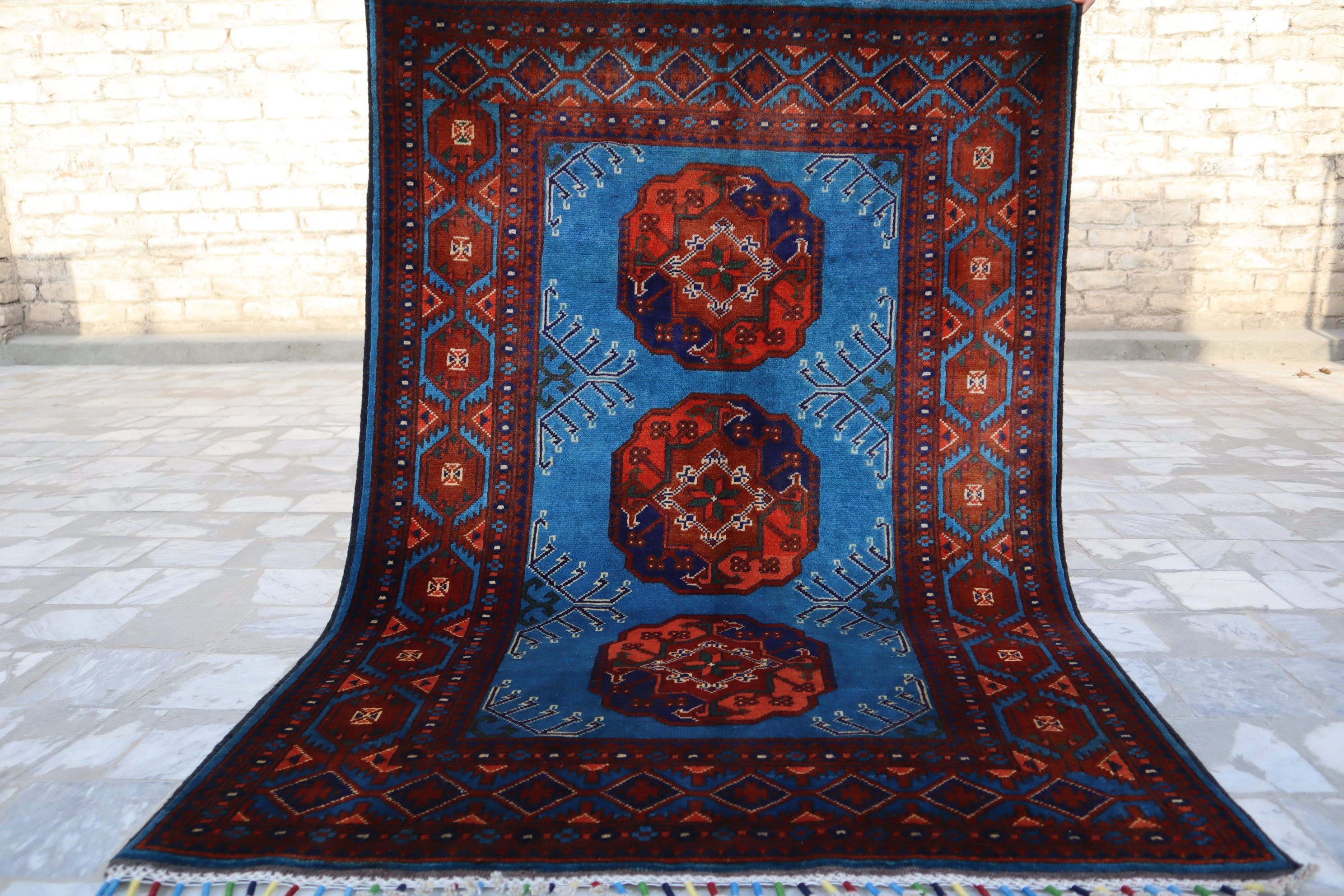 ラグ・カーペット Bukhara rugs 青山キリムハウス ブハラ テッケ オールド絨毯