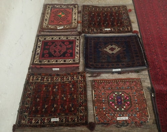 1950s Antique Cushion Cover 1&#39;9x2&#39;5 ft Handmade Collectors Piece Afghan Tribal Vintage Custom Pillow Cover Rug, Oriental Bukhara, Home Decor