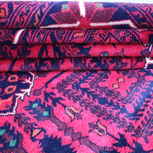 17x10 Extra Large Bukhara Rug 500x300 cm Afghan Bukhara Rug, Top Quality Handmade Organic dyes Carpet, Oriental Turkmen Rug, Living Room Rug image 7