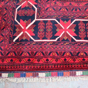17x10 Extra Large Bukhara Rug 500x300 cm Afghan Bukhara Rug, Top Quality Handmade Organic dyes Carpet, Oriental Turkmen Rug, Living Room Rug image 5