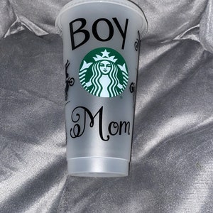Boy mom Starbucks cup