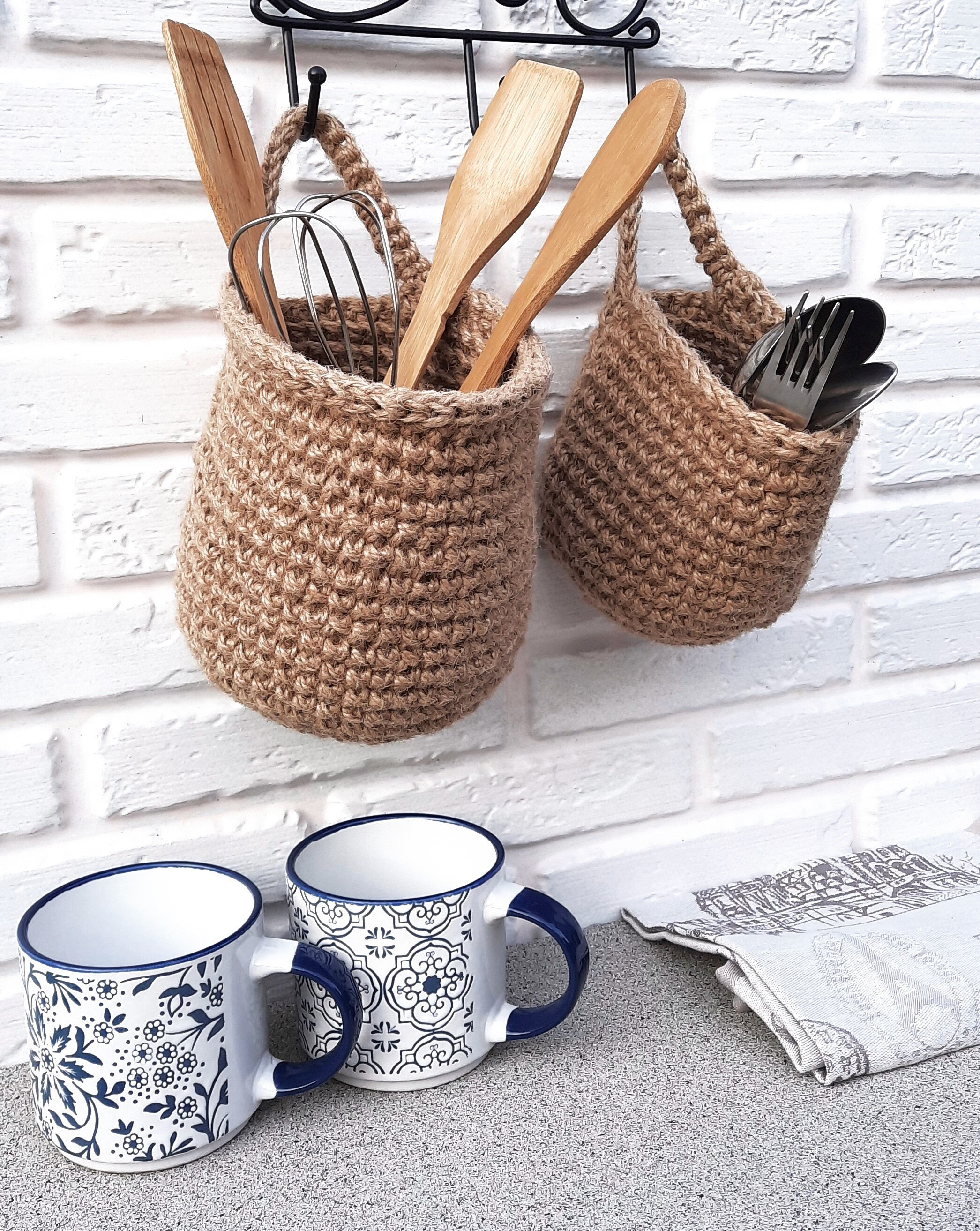 wall utensil holder for kitchen