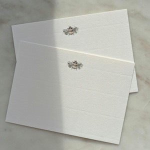 Bumble Bee Note Karten | A6 Thank You Notecard / Correspondence Cards | Packungen mit 15 Karten und Umschlägen