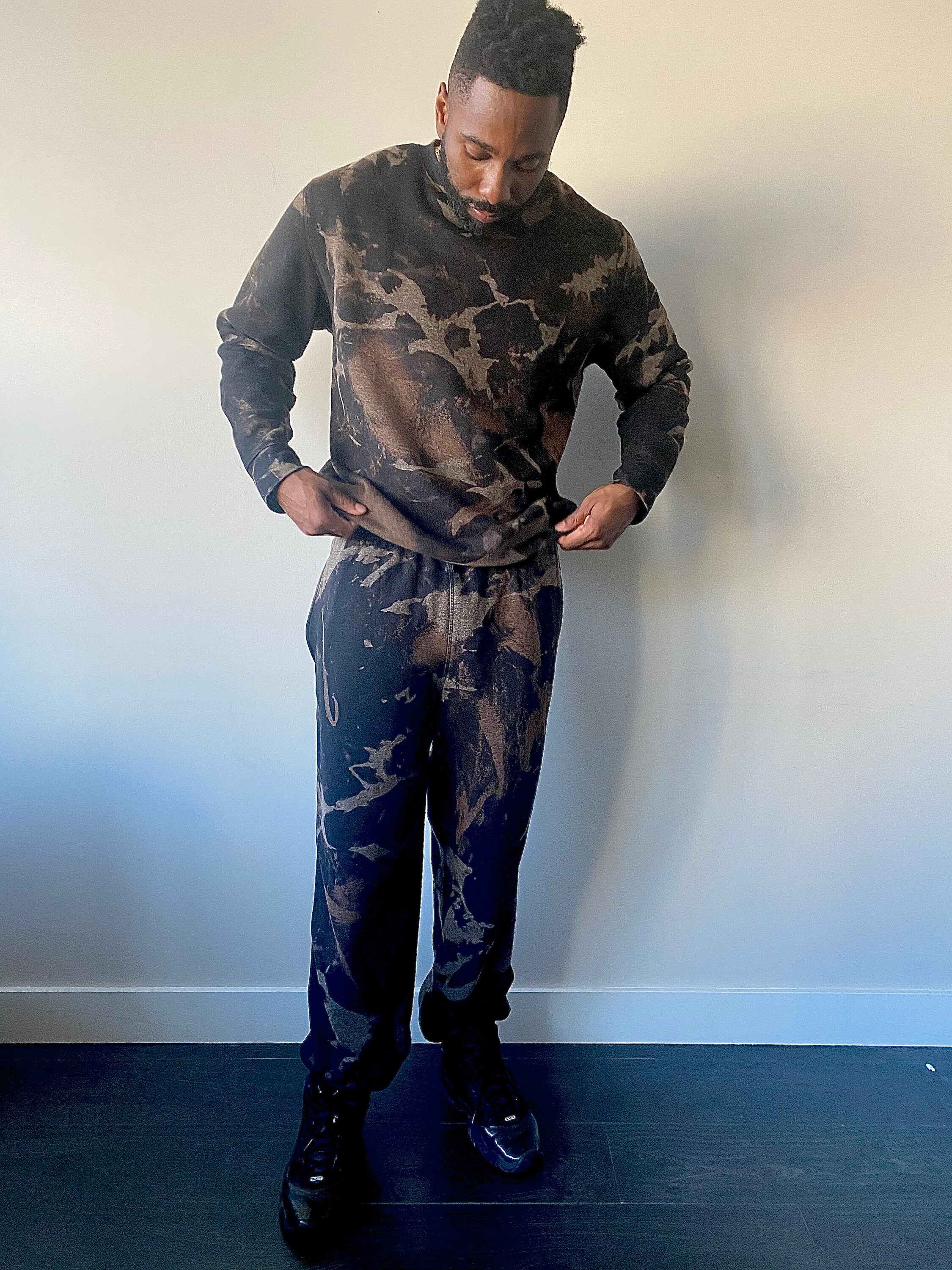 Mens Tie Dye Sweat Pant Etsy New Zealand