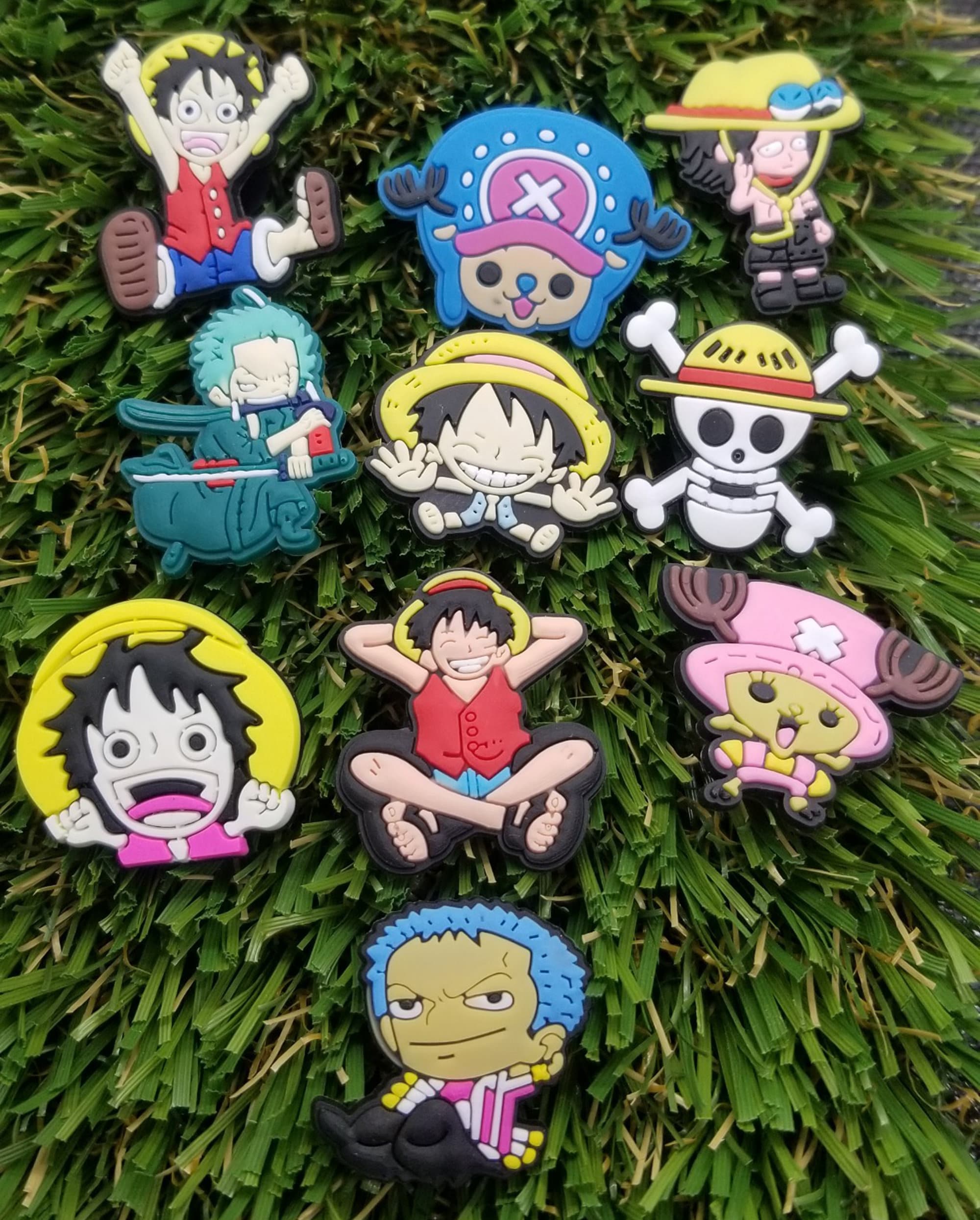 One Piece Croc Charms 10 pcs Etsy
