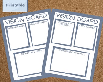 Vision Board Etsy Vision Board Etsy