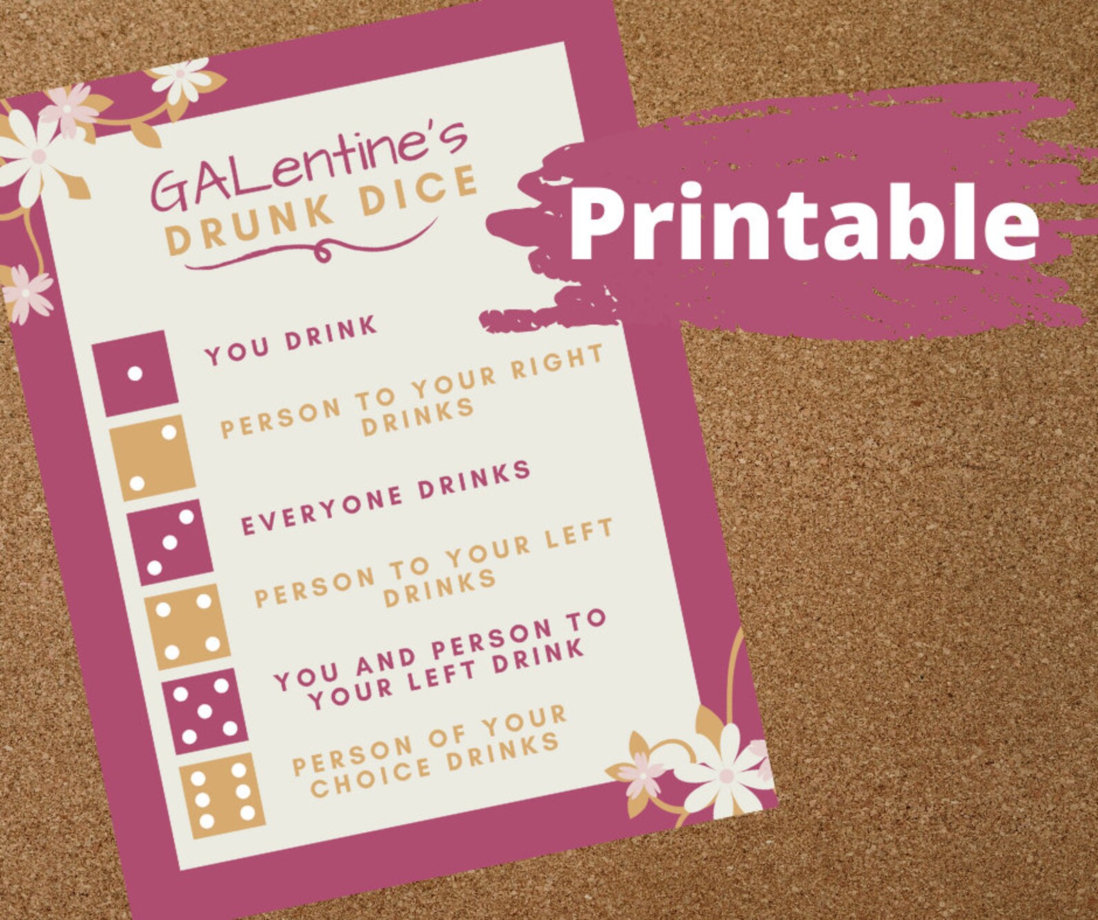 Galentine's Game Bundle Galentines Day Games Etsy