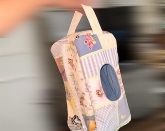 Handmade Diaper & Wipe Pouch | Compact Diaper Bag Organizer