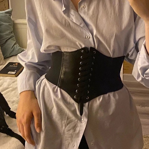 underbust waist belt corset