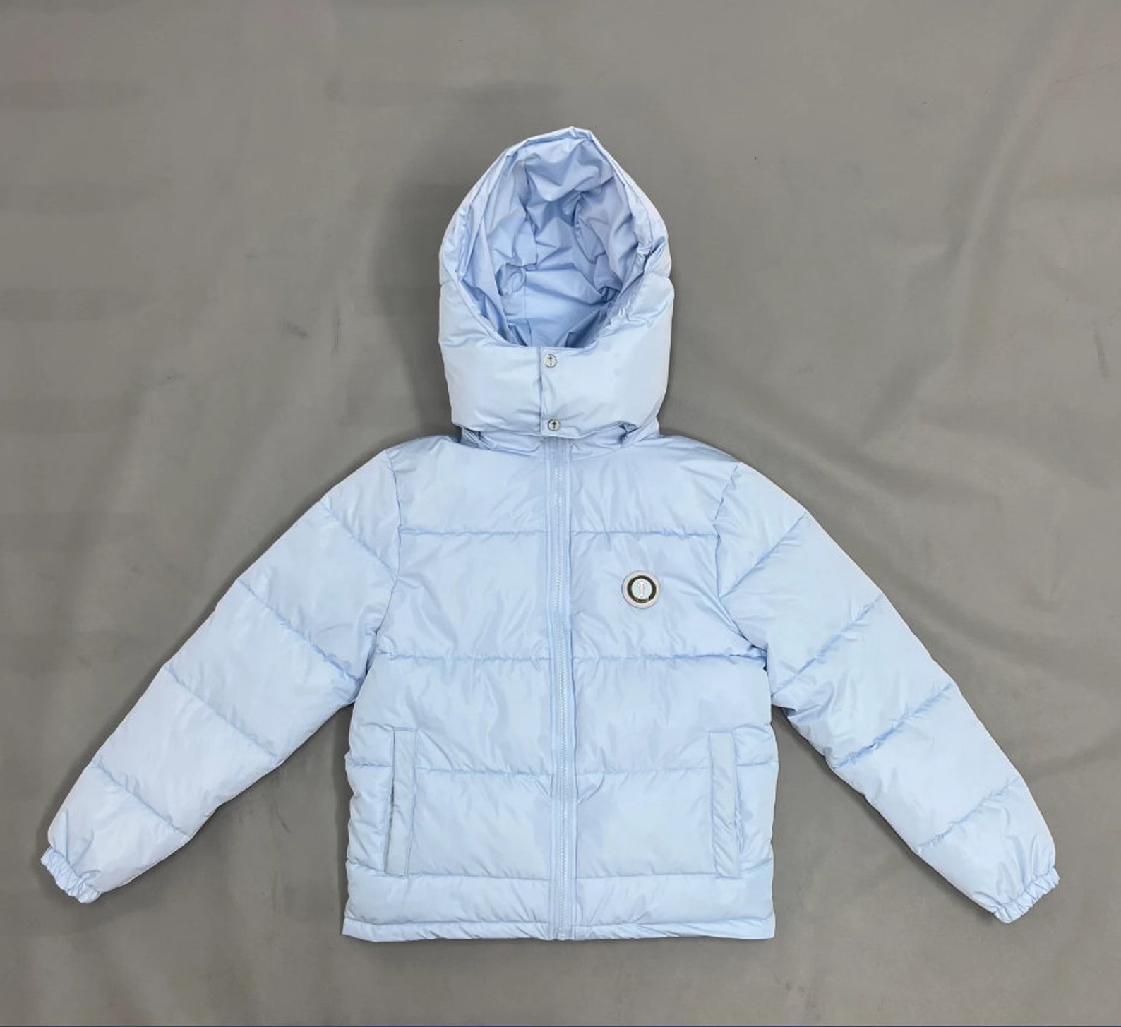 Trapstar Baby Blue Irongate Jacket Detachable Hood Sizes Etsy UK