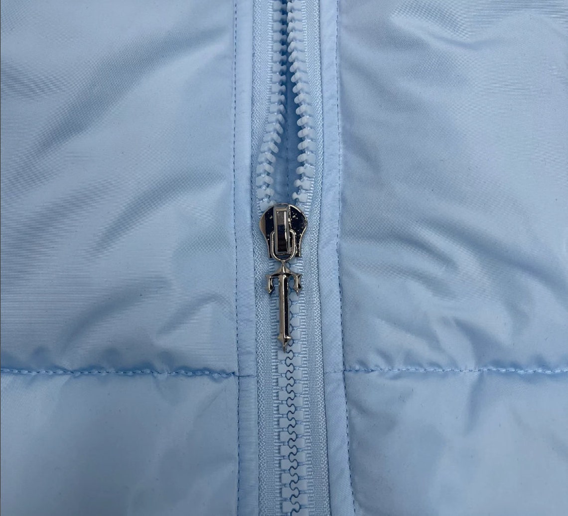 Trapstar Baby Blue Irongate Jacket Detachable Hood Sizes Etsy UK