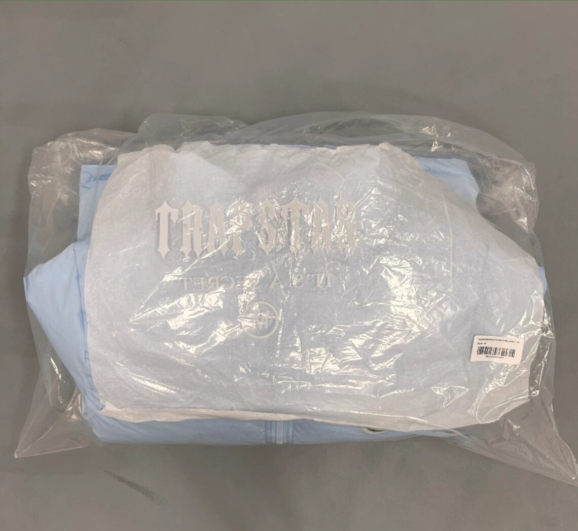 Trapstar Baby Blue Irongate Jacket Detachable Hood Sizes Etsy UK