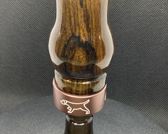 African Black Duck Call - Hand Crafted Duck Call