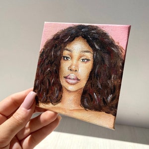 SZA Original Painting Mini Canvas