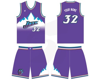 old school utah jazz jersey
