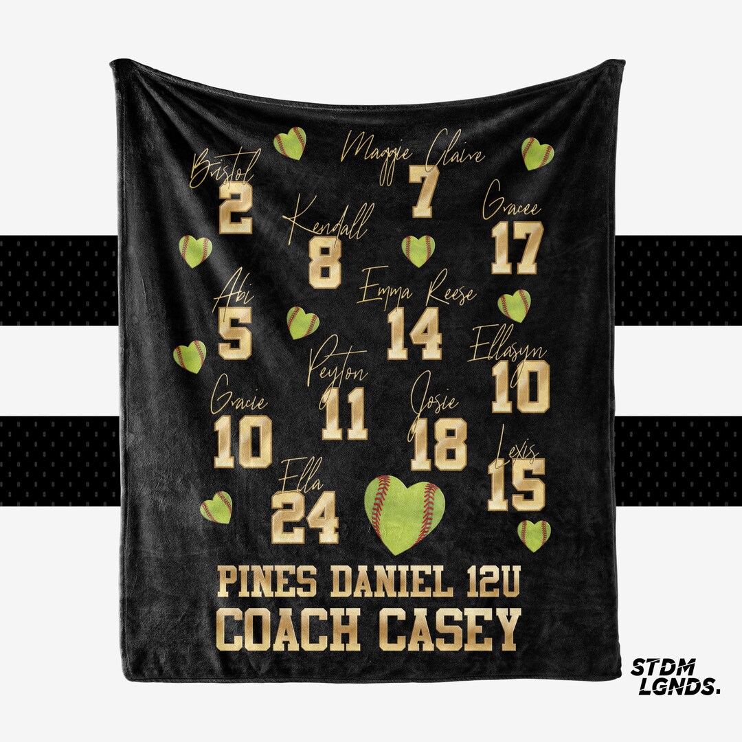 Pines Daniel 12U Custom Blanket. Sizes 50x60 or Etsy