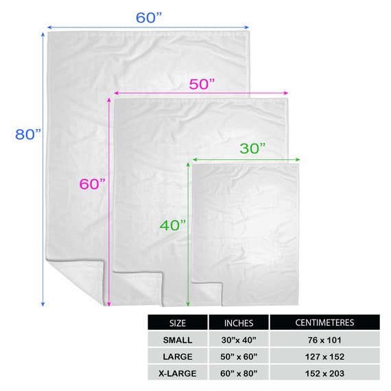 How big is a 30x40 blanket hot sale