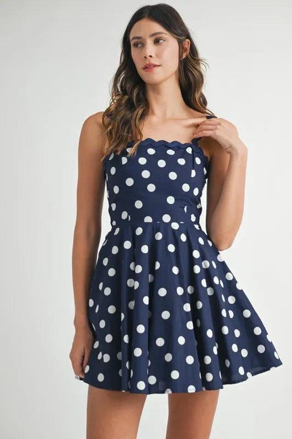 mable blue dress Mable Dress - Dark Denim