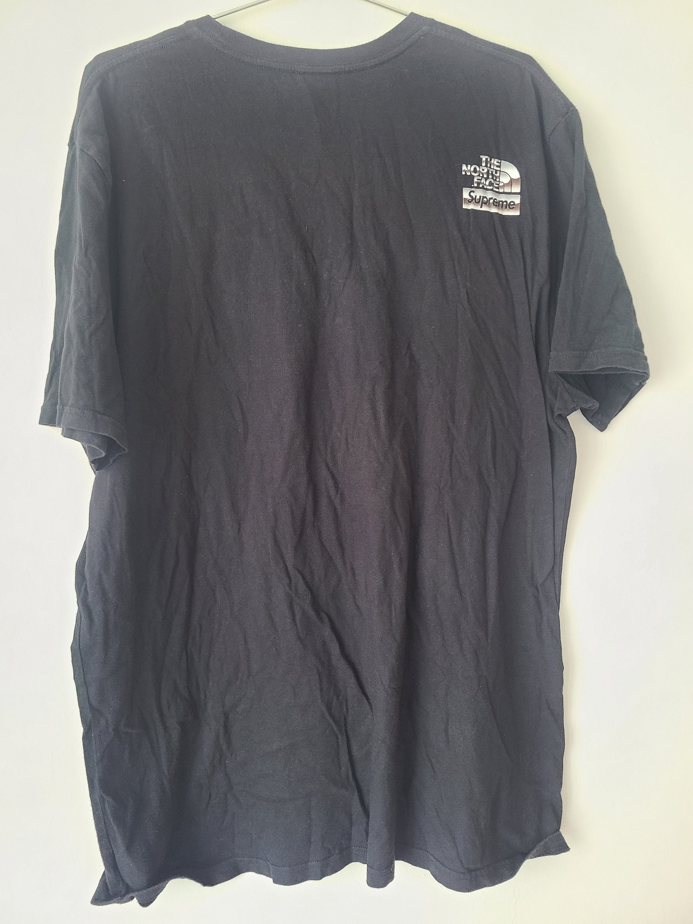 Vintage Rare the North Face X Supreme Tee Shirt - Etsy Vintage Rare the North Face X Supreme Tee Shirt - Etsy