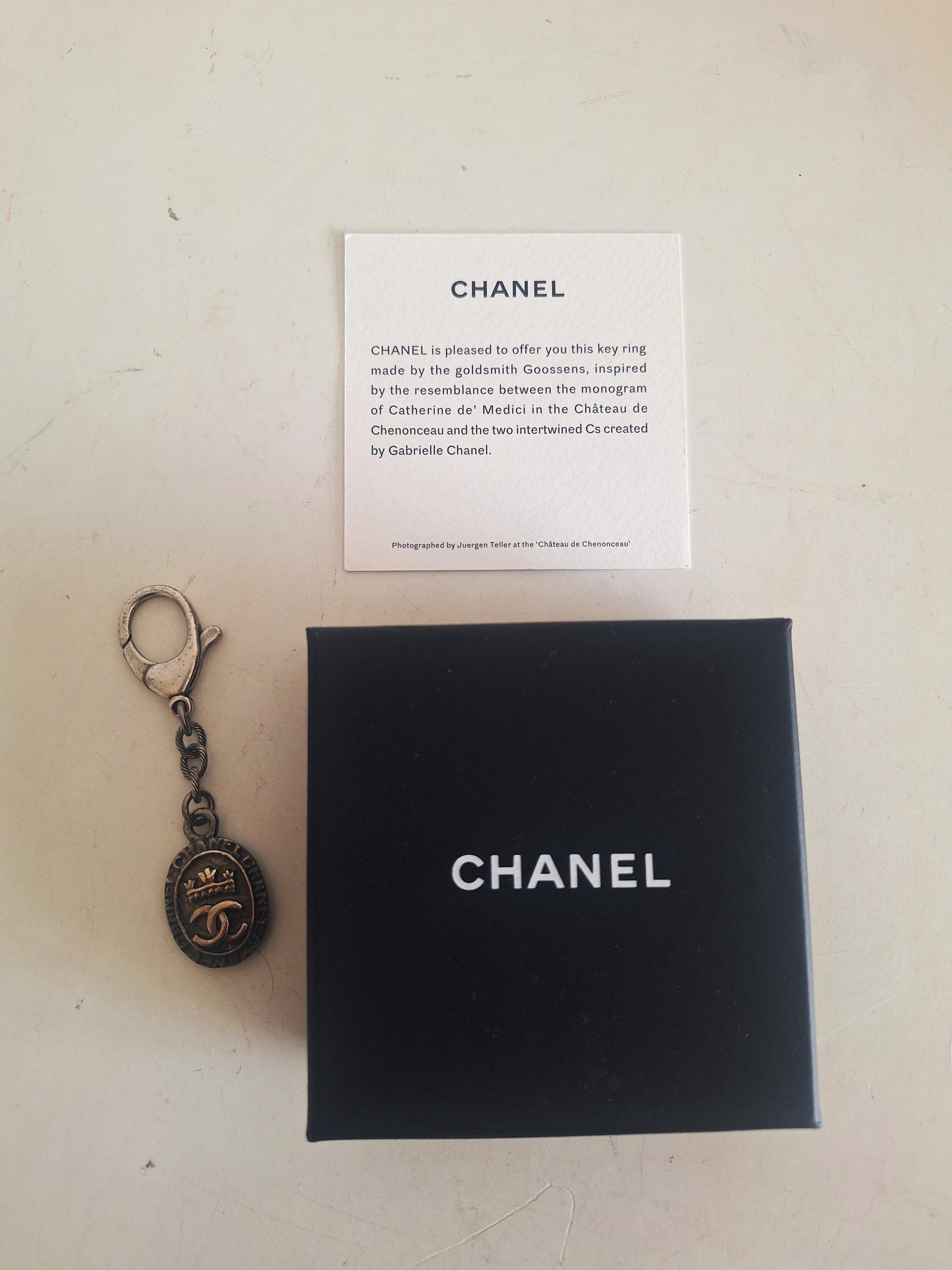 Vintage Chanel Keyring - Etsy Vintage Chanel Keyring - Etsy