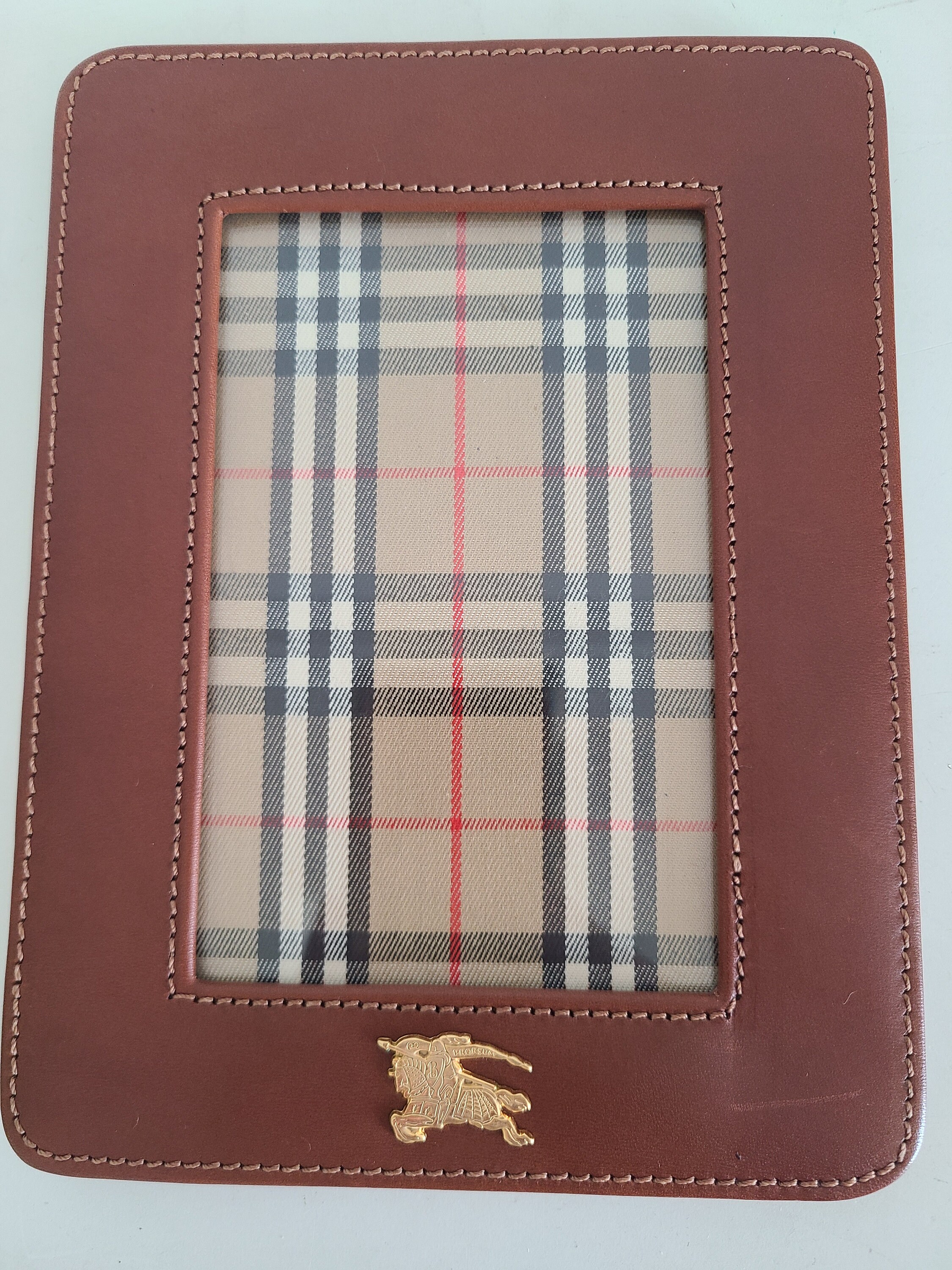 Authentic Vintage Burberry Leather Photo Frame - Etsy