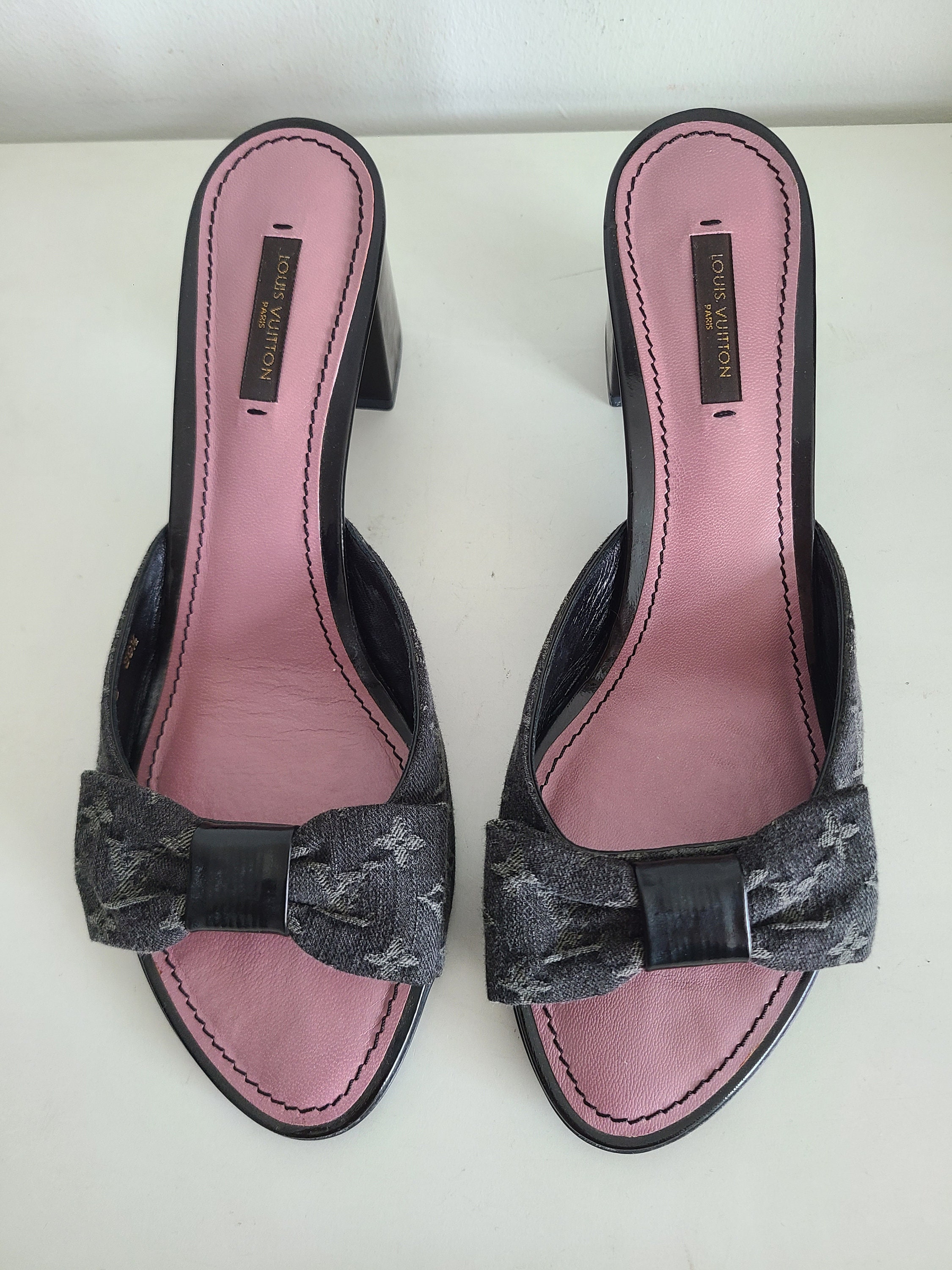 Suite' Flat Mules - 7.5  Louis vuitton shoes heels, Louis vuitton