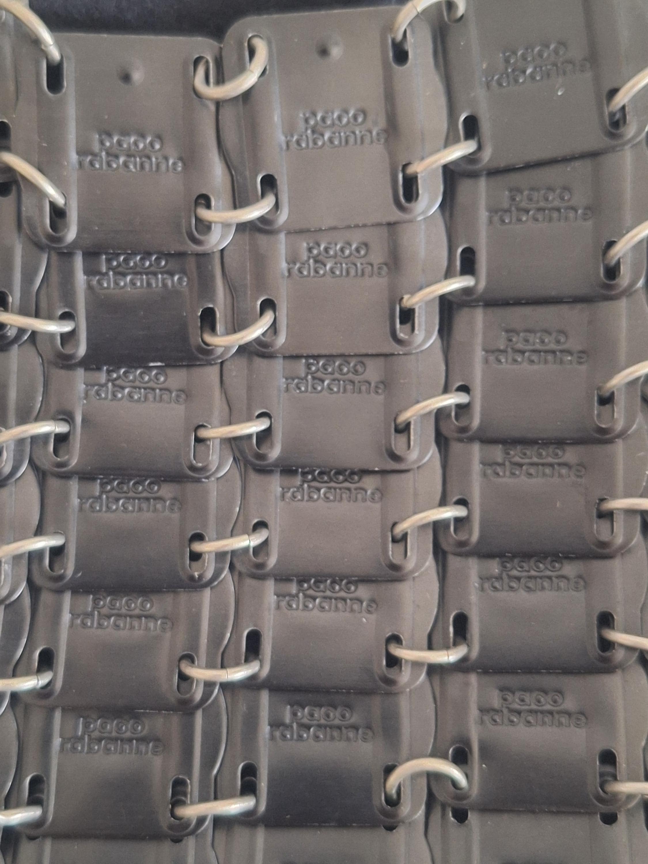Rabanne 25ECJU060VI0405P299 関税送料込 Rare Paco Rabanne Chain Shoulder Bag - Etsy