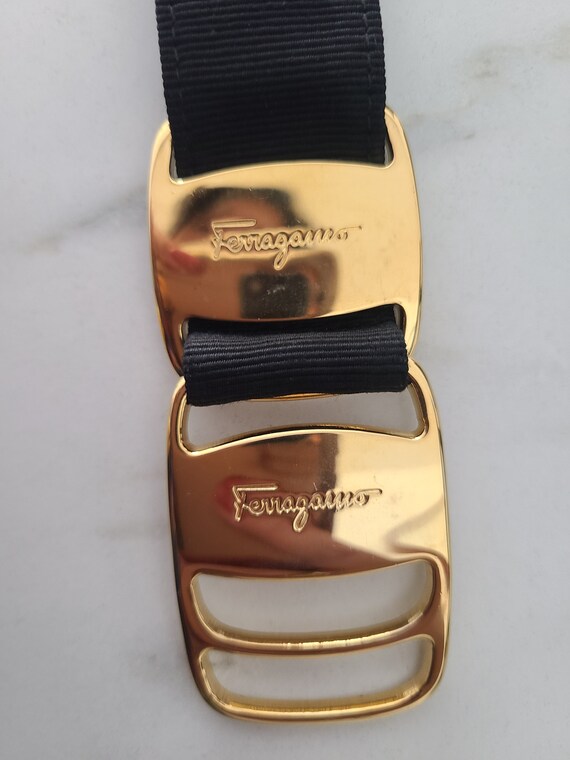 【美品✨Salvatore Ferragamo ゴールドリボンベルト イエロー 楽天市場】サルヴァトーレフェラガモ ヴァラリボン ベルト