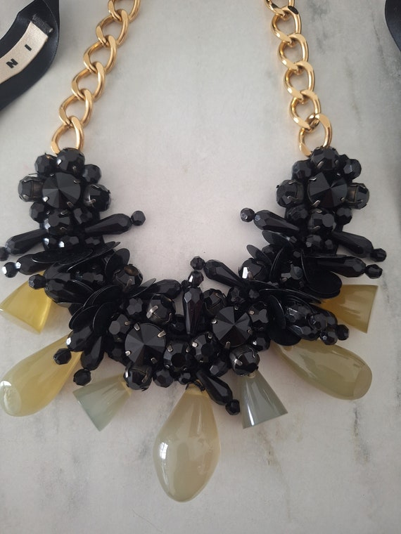 【関税＆送料込み】Marni Necklace Accessories Marni Lucite Statement Necklace - Etsy