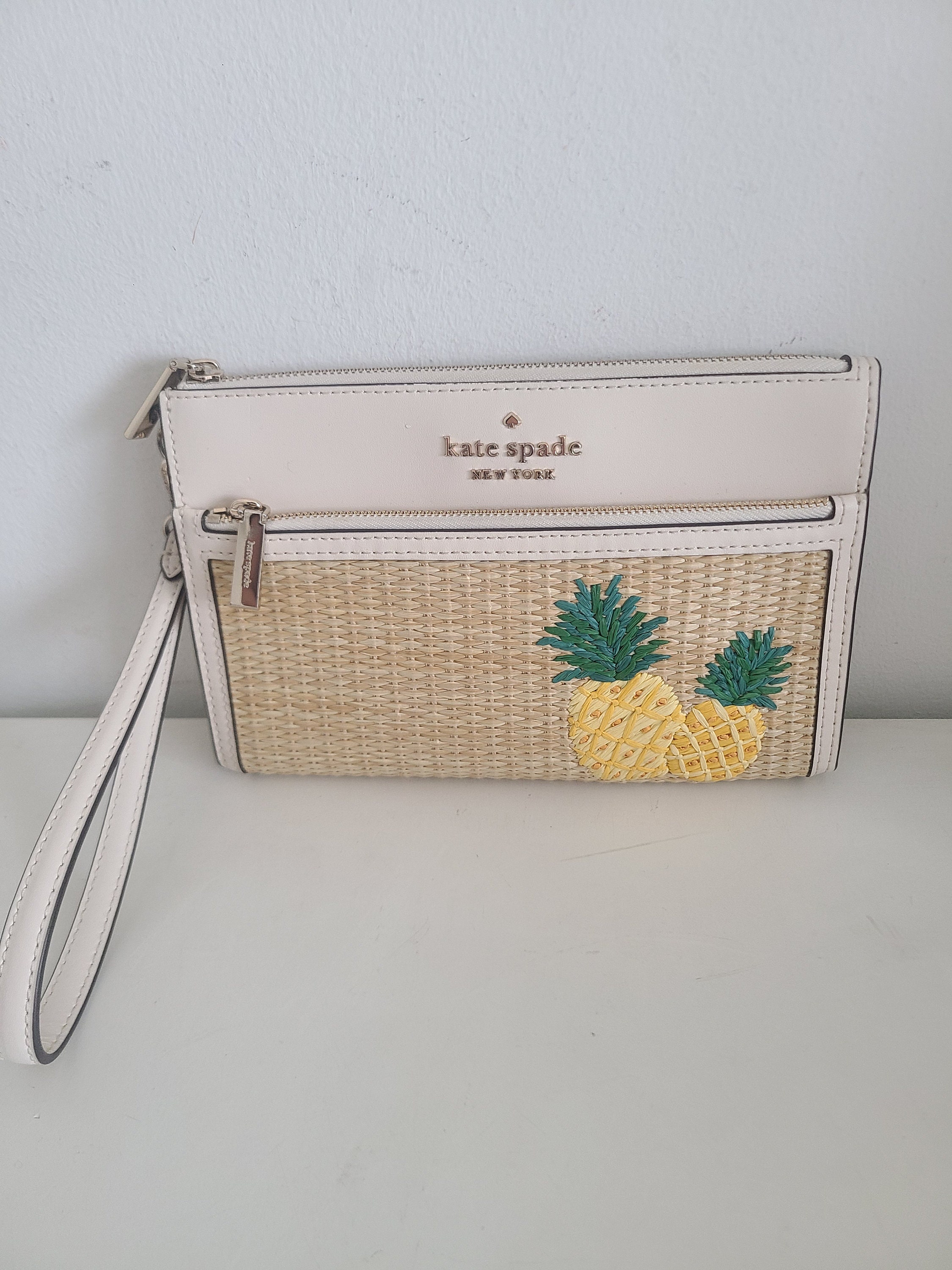 Kate spade pineapple sales clutch
