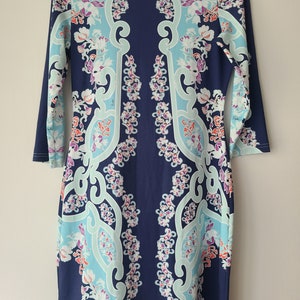 Emilio Pucci Blue Jersey Dress, 10. - Etsy