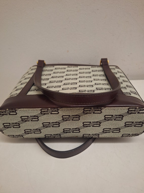 Vintage Balenciaga Paris Monogram Handbag - image 8