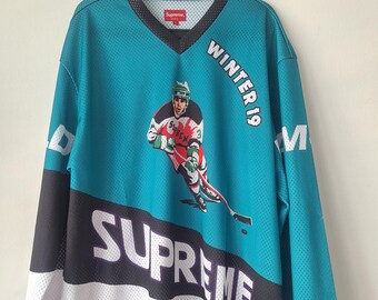 Rare Limited Edition Supreme Hockey Long Sleeve Jersey Rare Limited Edition Supreme Hockey Long Sleeve Jersey