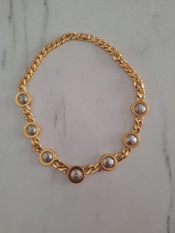 Collana unisex super rara Gianni Versace Medusa Italia