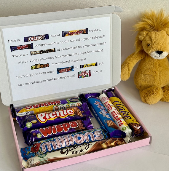 New Baby Congratulations Gift/ Baby Boy/ Baby Girl/ New Parents gift/ Treat Box
