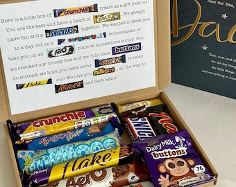 Fathers Day/ Dad Birthday Sweet Treat Box