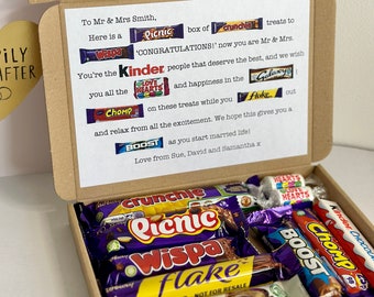 Bride and Groom Wedding Day Gift / Mr & Mrs/ Wedding Gift