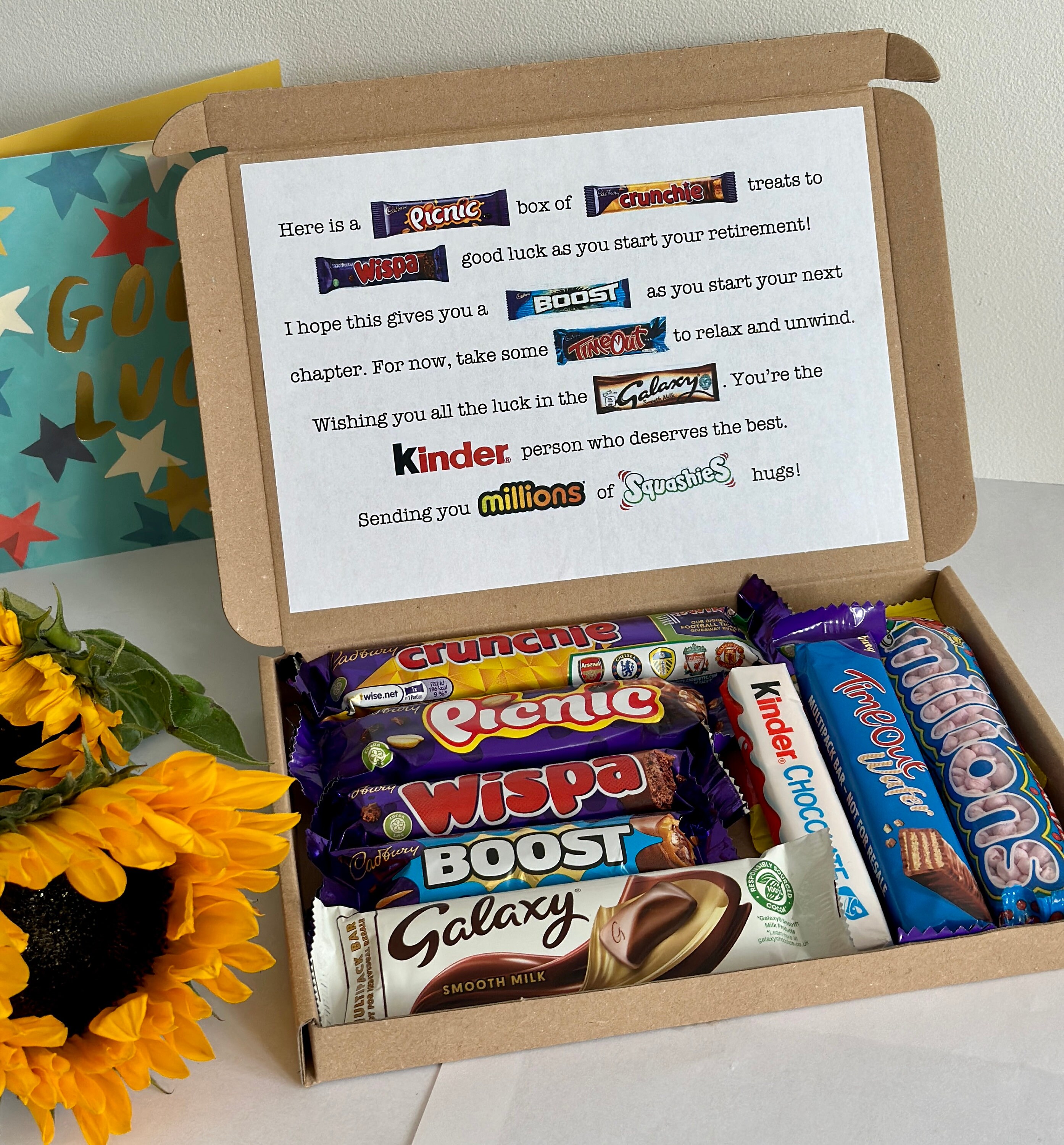 Retirement/ Leaving Job Personalised Gift Box - Etsy