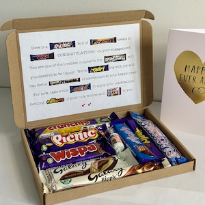 Engagement Congratulations Gift Treat Box