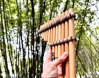 Andean Pentatonic Pan Flute - Sound Healing Meditation Instrument